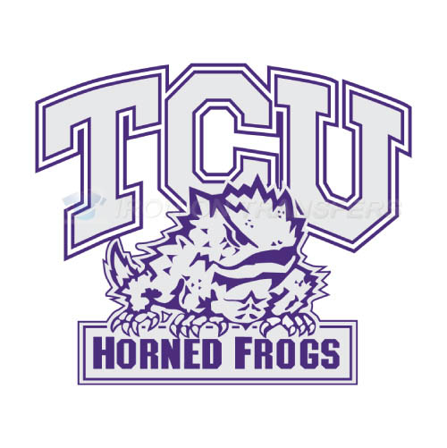 TCU Horned Frogs Iron-on Stickers (Heat Transfers)NO.6435